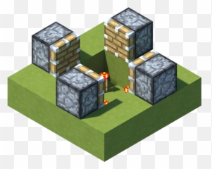 How To Build A Mob Farm Trap Minecraft - Minecraft Piston Loop Png,Trap House Png