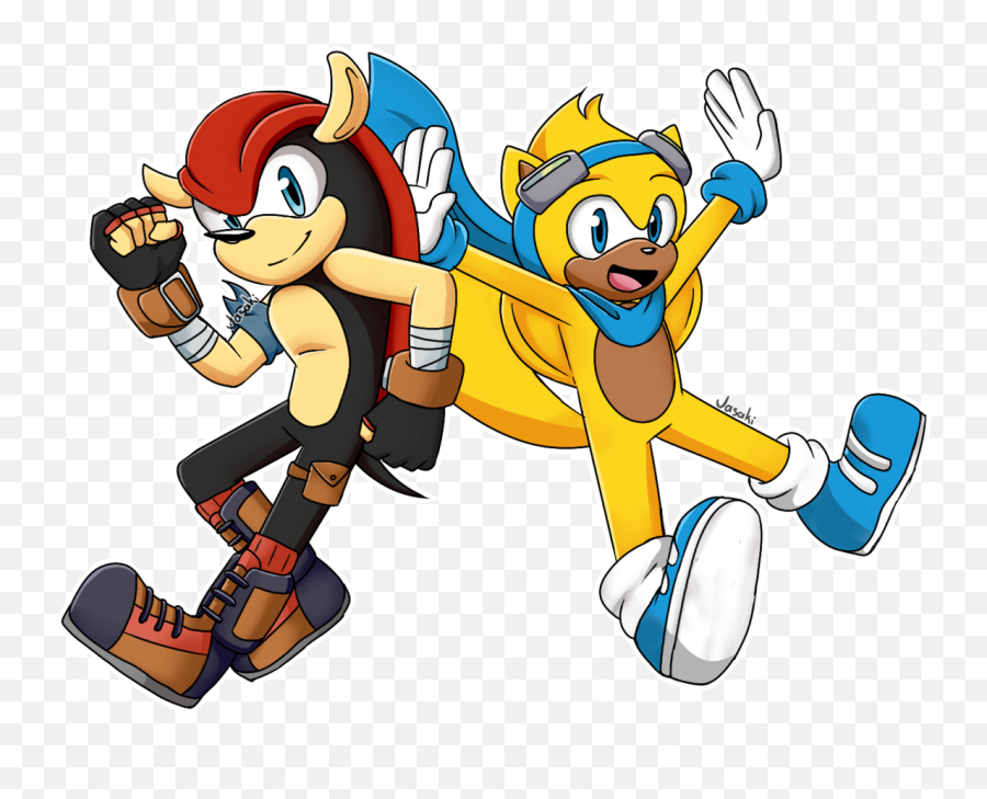 Pin - Ray The Flying Squirrel And Mighty The Armadillo In Sonic Boom Png,Sonic Mania Png