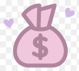 Money Signs - Funding Resources Transparent Png Original Pink Symbol