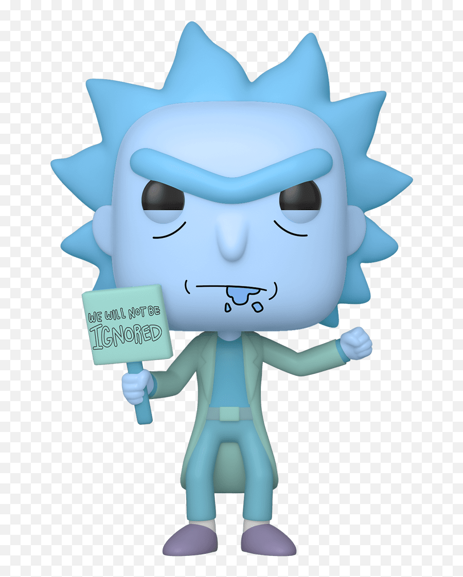 Coming Soon Funko Pop Animationu2014rick And Morty - Hologram Rick Clone Funko Png,Rick And Morty Logo Png