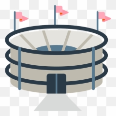 Stadium Emoji Clipart Free Download Transparent Png - Stadium Emoji,Emojis Png Transparent