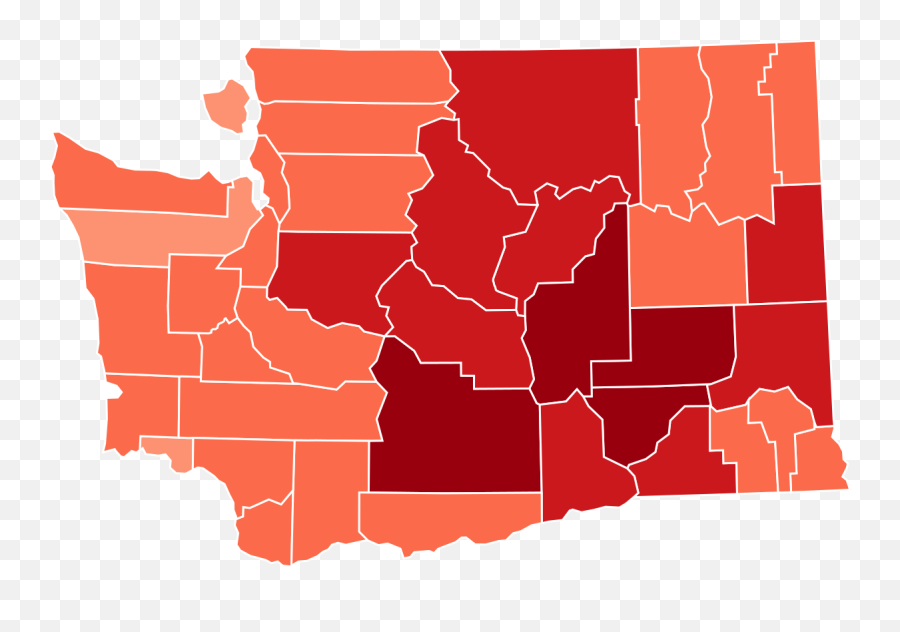 Covid - 19 Pandemic In Washington State Wikipedia Covid 19 By Washington State County Png,Washington State Png