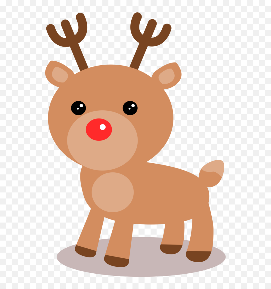 Rudolph Reindeer Santa Claus Deer Tail For Christmas - 1636x2400 Reindeer Png,Rudolph Nose Png