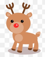 Rudolph Reindeer Santa Claus Deer Tail For Christmas - 1636x2400 Reindeer Png,Rudolph Nose Png