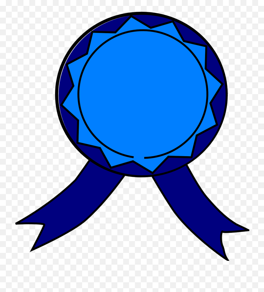 Medal Blue Ribbon - Awards Clip Art Png,Blue Ribbon Png