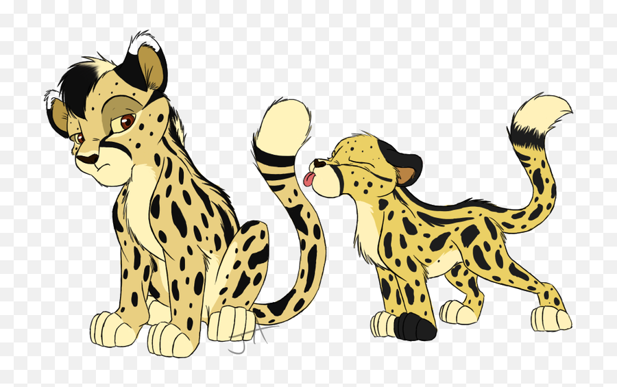 Cheetah Png Transparent Image Arts - Lion And Cheetah Cub,Cheetah Transparent