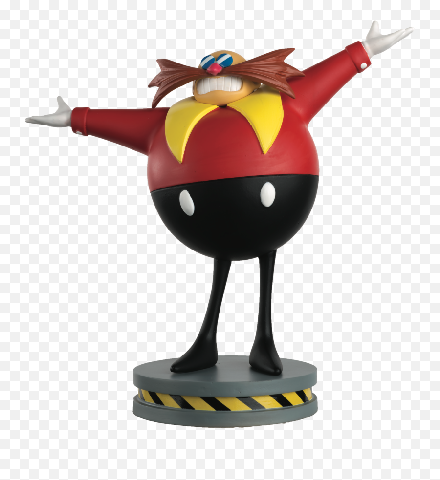 Sonic The Hedgehog Figurine Collection From Eaglemoss Goes Retro - Classic Sonic And Eggman Png,Eggman Png
