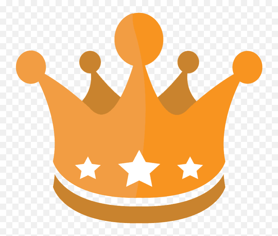Crown Emoji Clipart - Solid Png,Crown Emoji Png