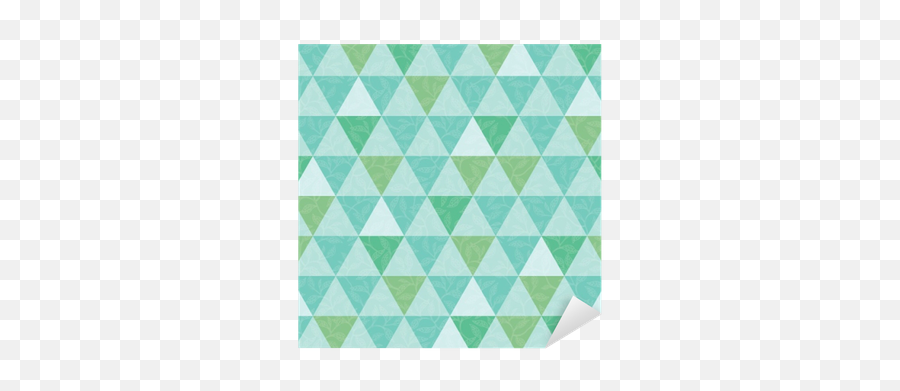 Vector Blue And Green Triangle Leaves Texture Seamless Repeat Pattern Background Perfect For Modern Fabric Wallpaper Wrapping Stationery Home - Modern Fabric Print Png,Green Triangle Png
