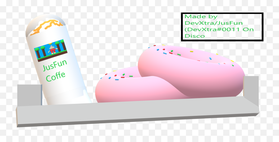 Coffee And Doughnuts Made Using Paint 3d Not Blender Lol - Language Png,Paint 3d Transparent
