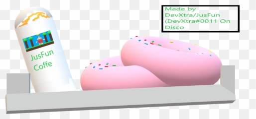 Coffee And Doughnuts Made Using Paint 3d Not Blender Lol - Language png