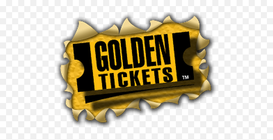Golden Tickets Transparent Png Image - Golden Tickets,Golden Ticket Png