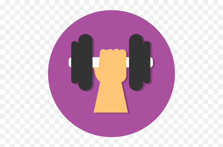 Lift The Barbell Vector Icon 54587 Set - Barbell Vector Icon Png,Dumbbell Icon