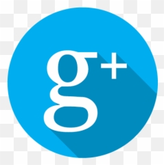 Google Plus Icon Blue Png Image - Social Media Icons Free