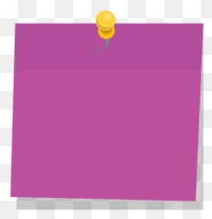 Transparent Png Svg Vector File - Purple Sticky Note Background