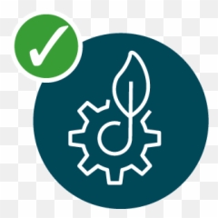 Sustainability California Giant Berry Farms - Neon Green Settings Icon Black Background png