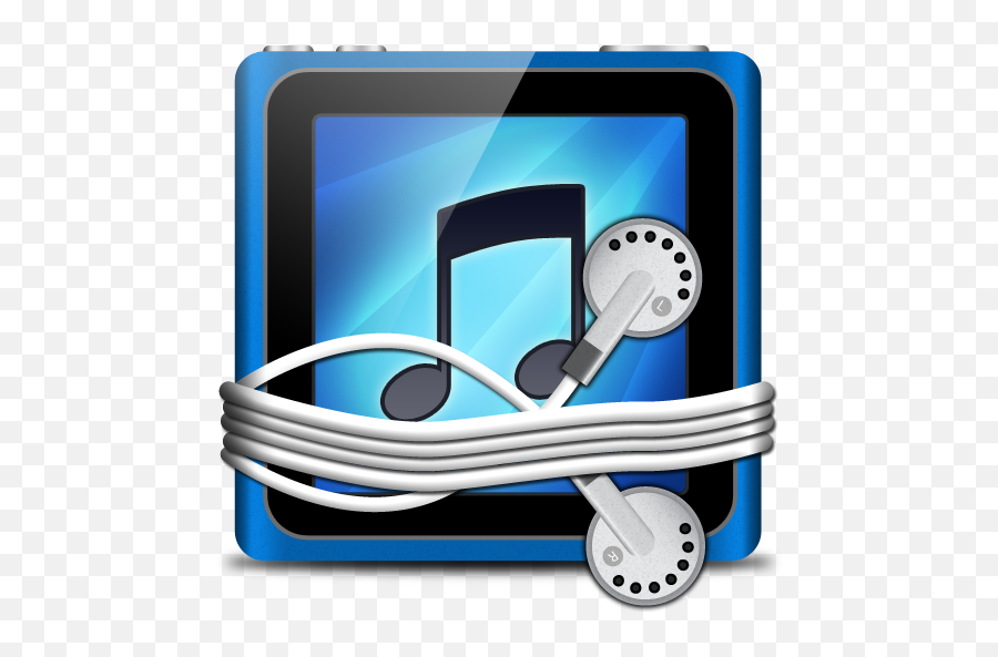 Blue Tunes Folder Icon - Tunes Folder Icons Softiconscom Blue Music Folder Icon Png,Computer Folder Icon