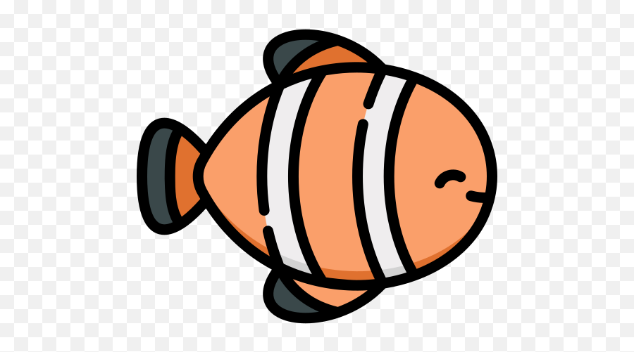 Clown Fish Free Vector Icons Designed - Fonemas Dislexia Png,Clownfish Icon