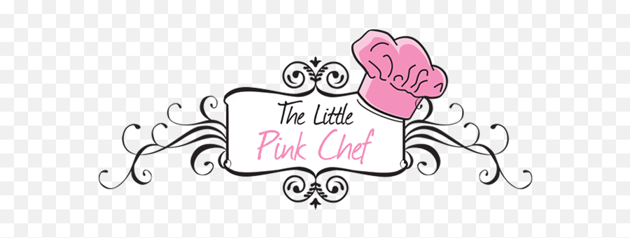 The Little Pink Chef - Pink Chef Hat Clipart Png,Chef Logo