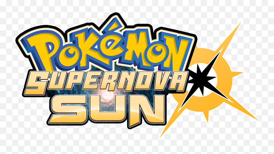 Pokémon Supernova Sun U0026 Penumbra Moon For Ultra - Pokemon Hack Roms 3ds Png,Pokemon Ultra Sun Logo