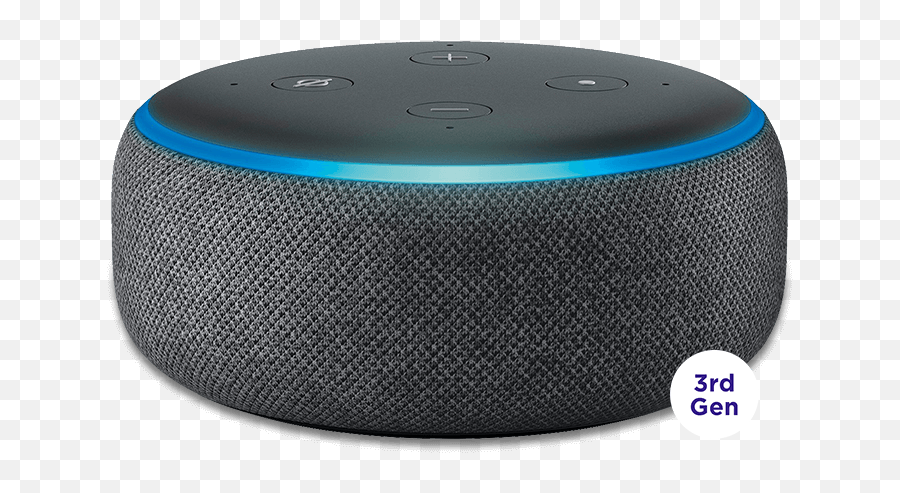Echo Dot With 6 Months Of Siriusxm - Circle Png,Amazon Echo Png