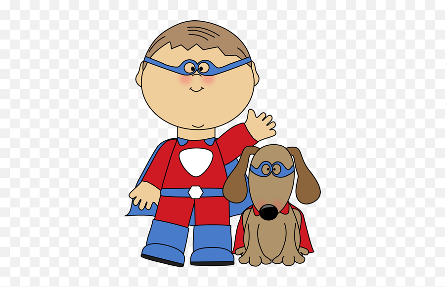 His Dog Graphic Boarders Png Files - Kids Super Hero Clip Art,Boarders Png