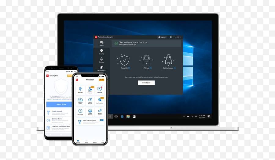 Download Security Software For Windows Mac Android U0026 Ios - Descargar Antivirus Para Windows7 Png,How To Remove Blue And Yellow Shield From Icon Windows 10
