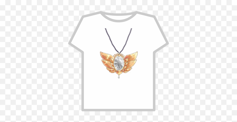 Diamond W Gold Wings Necklace - Roblox Eye Of Agamotto Roblox Png,Gold Wings Png