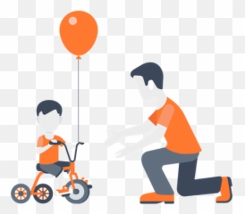 Father And Son Icon - Download in Flat Style Boy png