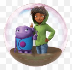 Download Dreamworks Home - Full Size PNG Movie Girl From