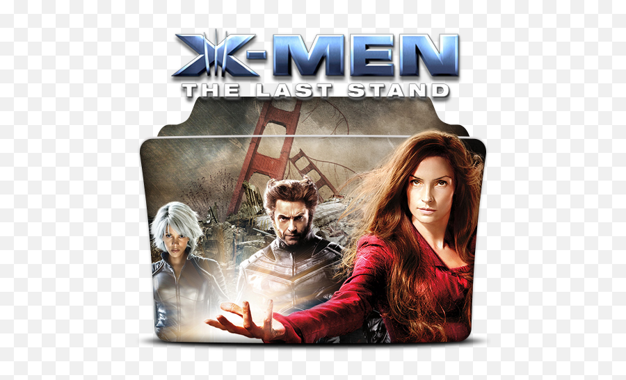 X - Men The Last Stand Movie Folder Icon Designbust X Men The Last Stand Disney Plus Png,Apocalypse Icon