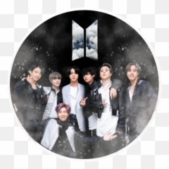 Wit - BTS Jungkook and Twice Nayeon Rumored to be Dating Icon Bts Group Photo Circle png