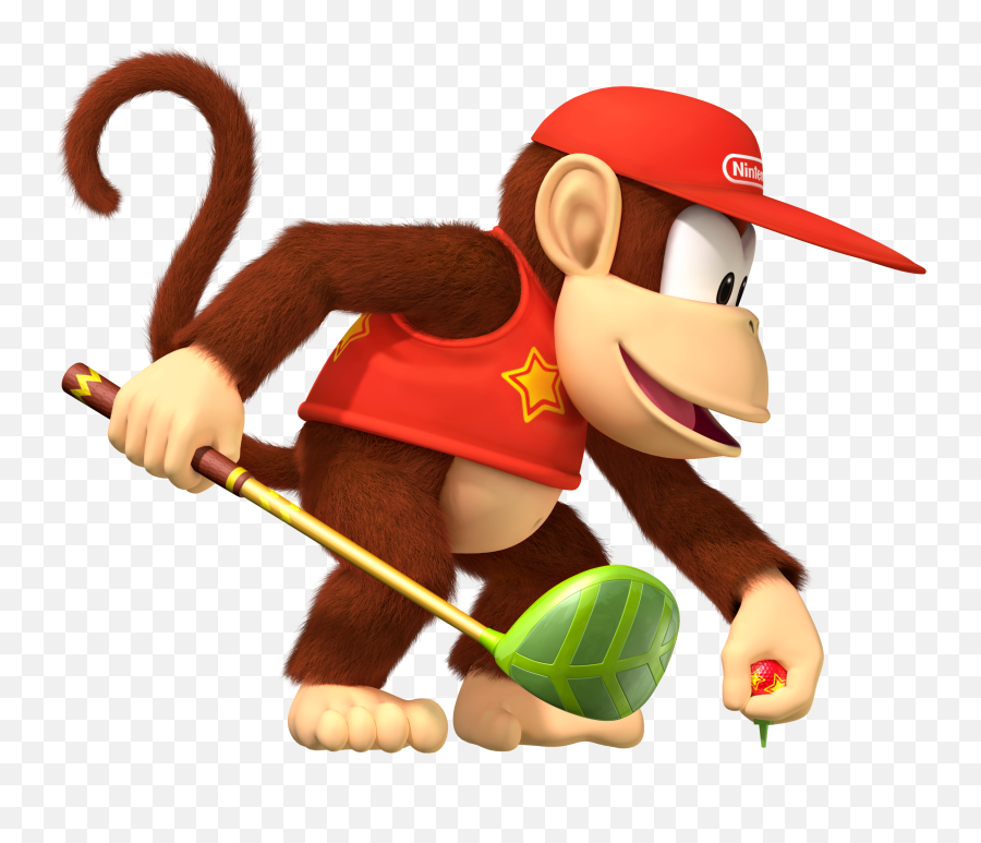 Diddy Kong - Mario Golf World Tour Wiki Guide Ign Png,Toadette Icon