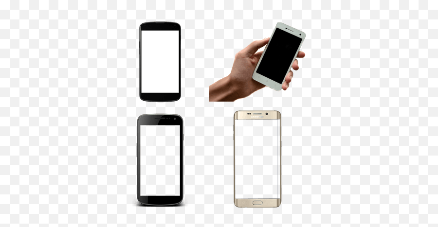 Android Phones Transparent Png Images - Stickpng Man Holding Phone Transparent,Phone Png Image