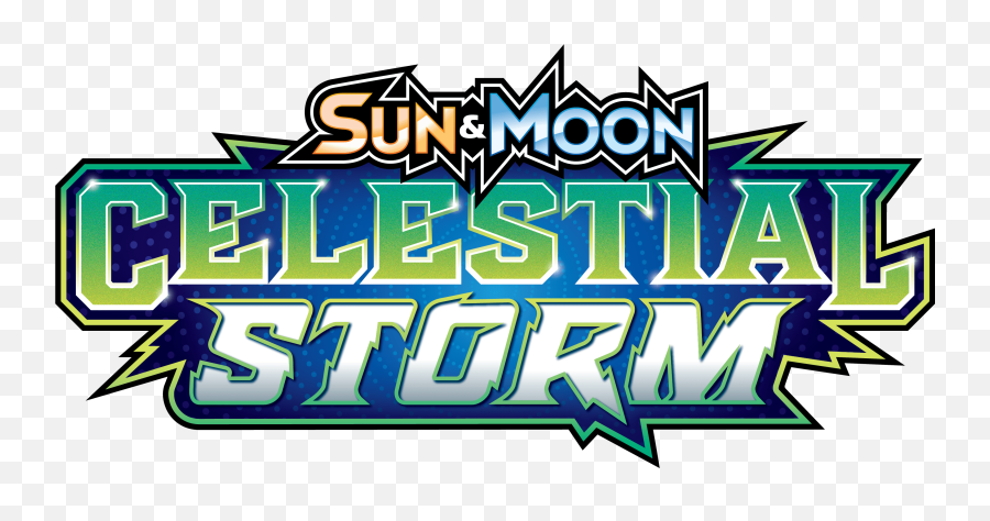Pokémon Sun Moon Celestial Storm Tcg - Pokemon Sun Moon Celestial Storm Png,Pokemon Sun Logo