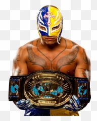 Download Rey Mysterio Png Clipart 383 - Rey Mysterio Ic Champion,Rey Mysterio Png