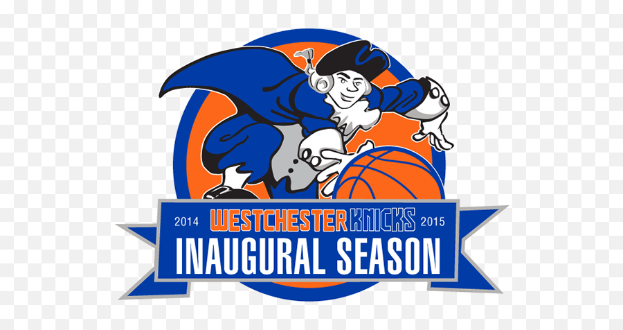 Westchester Knicks Inaugural Logo Wkd - Westchester Knicks Png,Knicks Logo Png