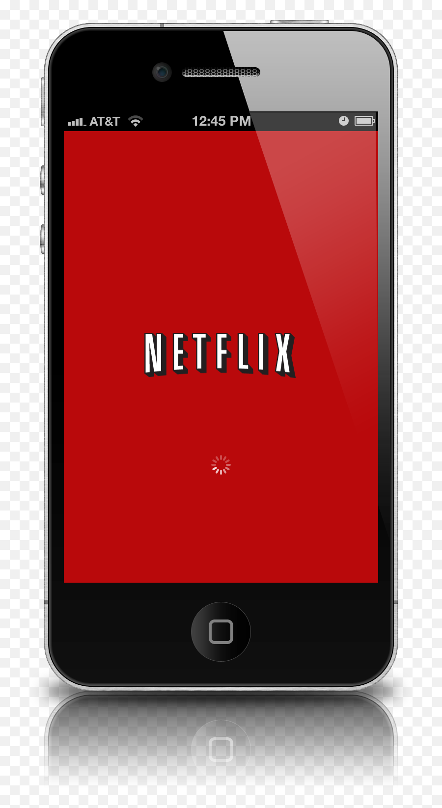 Download Netflix Iphone App Icon - Iphone With Netflix Png,Netflix Icon Png