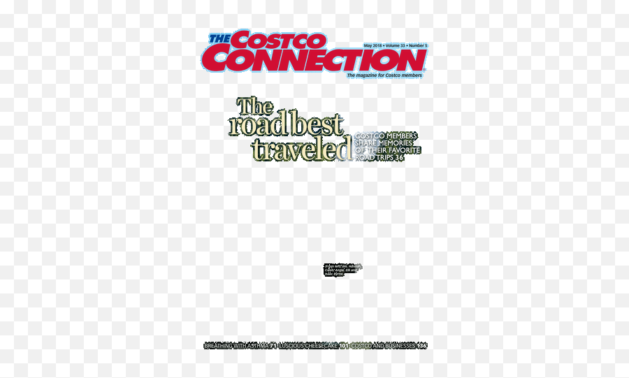 The Costco Connection - May 2018 Front Coverwelcome Poster Png,Costco Png