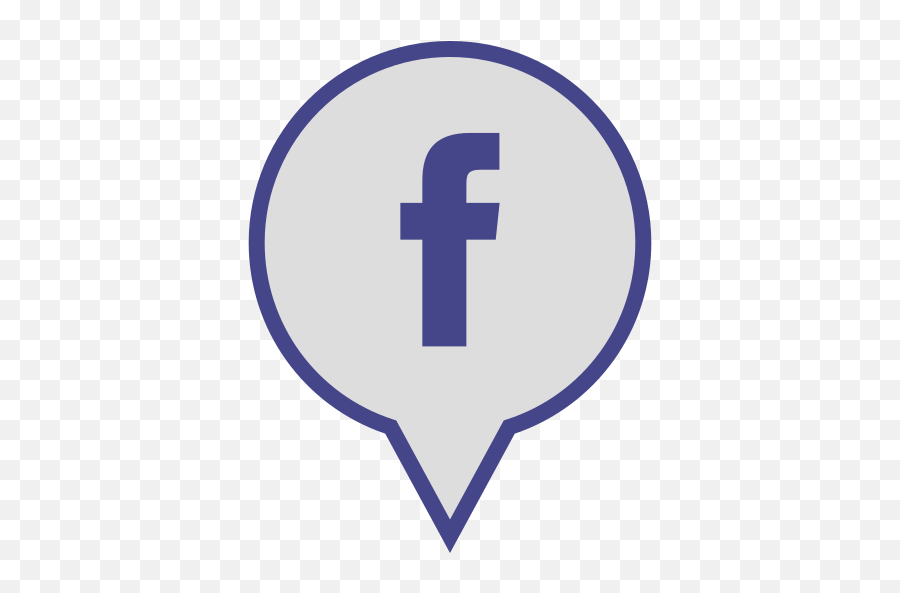 Facebook Social Media Pin Logo Free Icon Of - Social Media Png,Free Facebook Logo