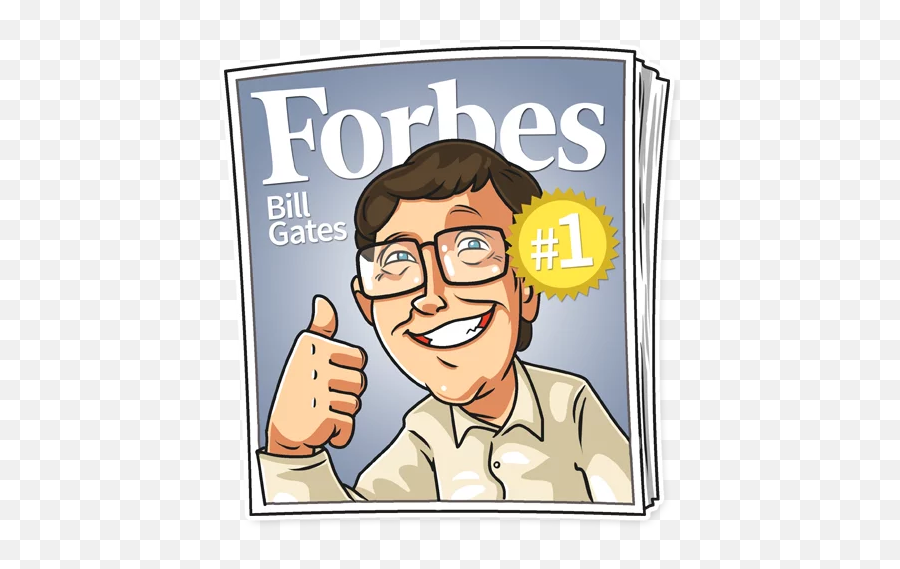 Sticker Png Bill Gates Transparent