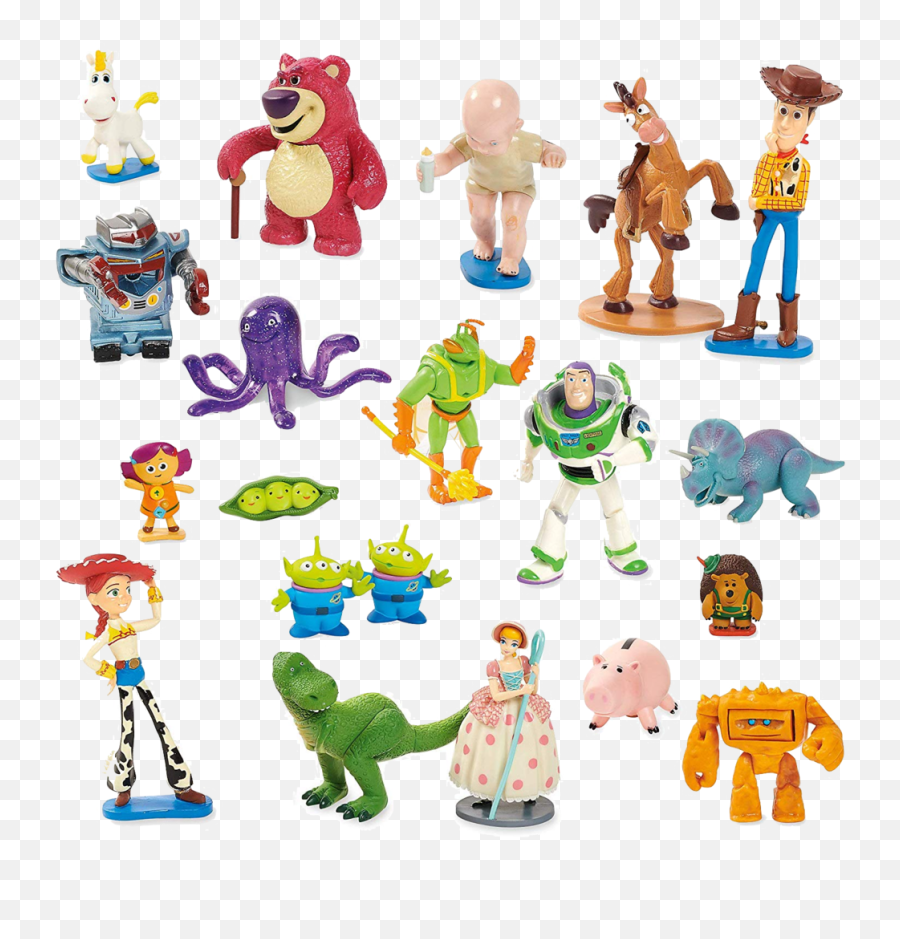 Outlet Toy Story Disney Mega Figurine Playset With 20 Figurines - Disney Toy Story Mega Figurine Set Png,Jessie Toy Story Png