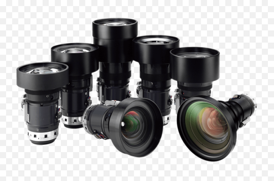 Motorized Optional Lenses Benq Display Solutions - Projector Lens With Transparent Background Png,Camera Flare Png