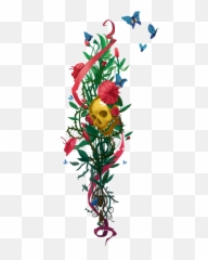 Lotus Tattoo Png Picture 755051 Floral - Life Is Strange Chloe Tattoo Png