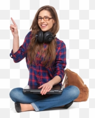 Student Sitting Png Transparent - Chemistry Iit Jee Coaching,Sitting Png