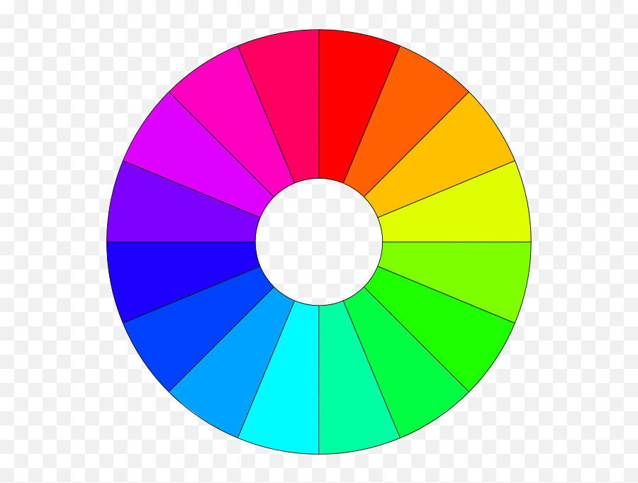 Color Wheel With Gradient - Paleta Kolorów Grafika Png,Gradient Circle Png