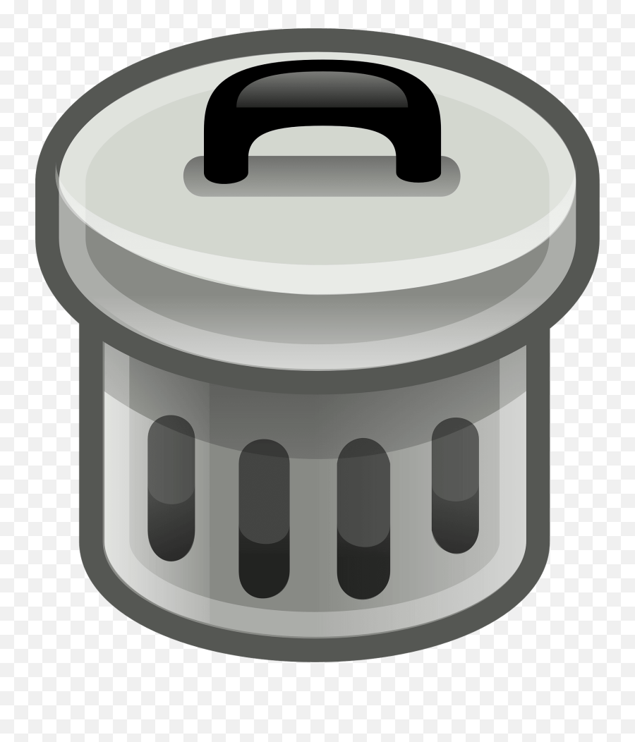 Classroom Clipart Garbage Can - Trash Can Clip Art Png,Trash Can Transparent Background