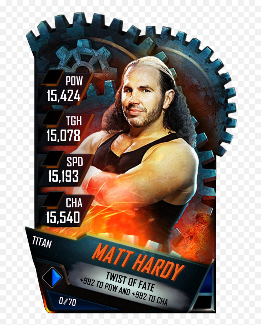 Download Matthardy S4 18 Titan - Jeff Hardy Wwe Supercard Finn Balor Wwe Supercard Png,Jeff Hardy Png