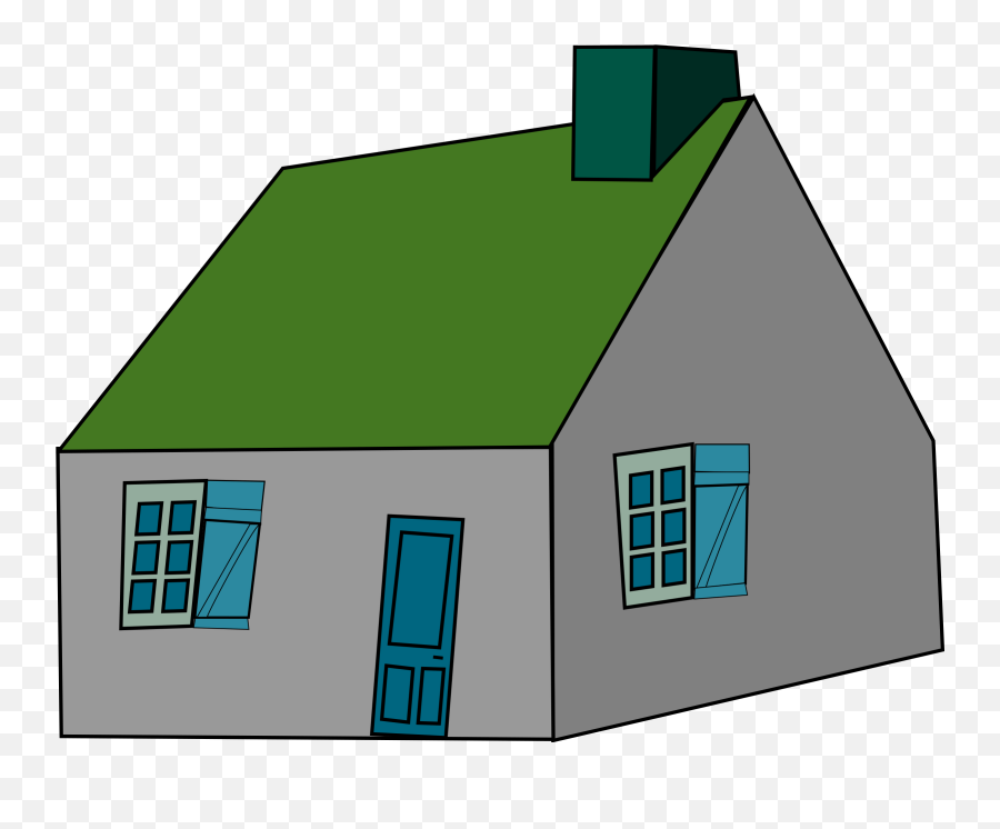 Download See Here House Outline Clipart Black And White - Clip Art Png,House Outline Png