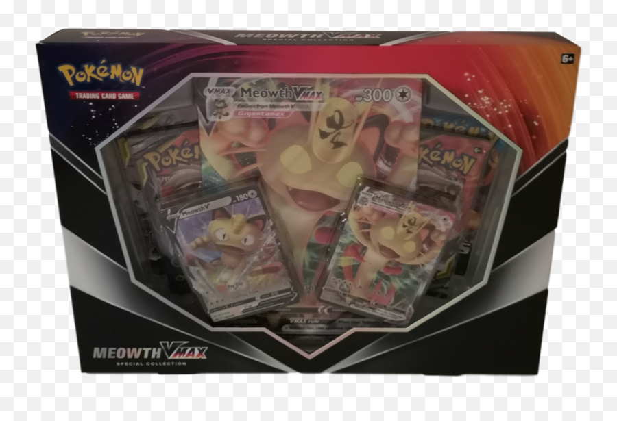Pokemon - Meowth Vmax Special Collection Pokémon Ruby And Sapphire Png,Meowth Png